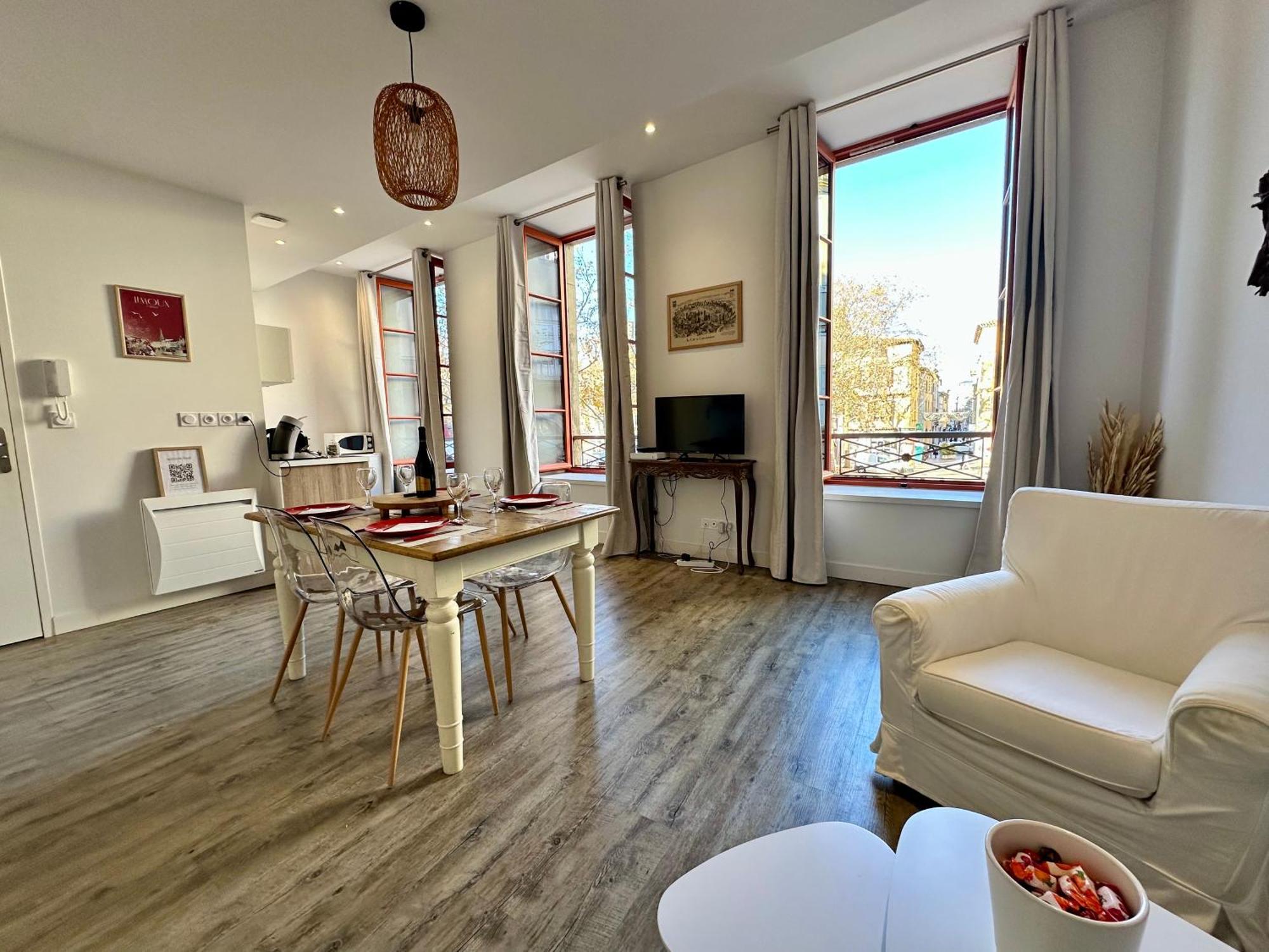 La Magie De Carnot Meuble De Tourisme 3 Etoiles Apartment Carcassonne Bagian luar foto