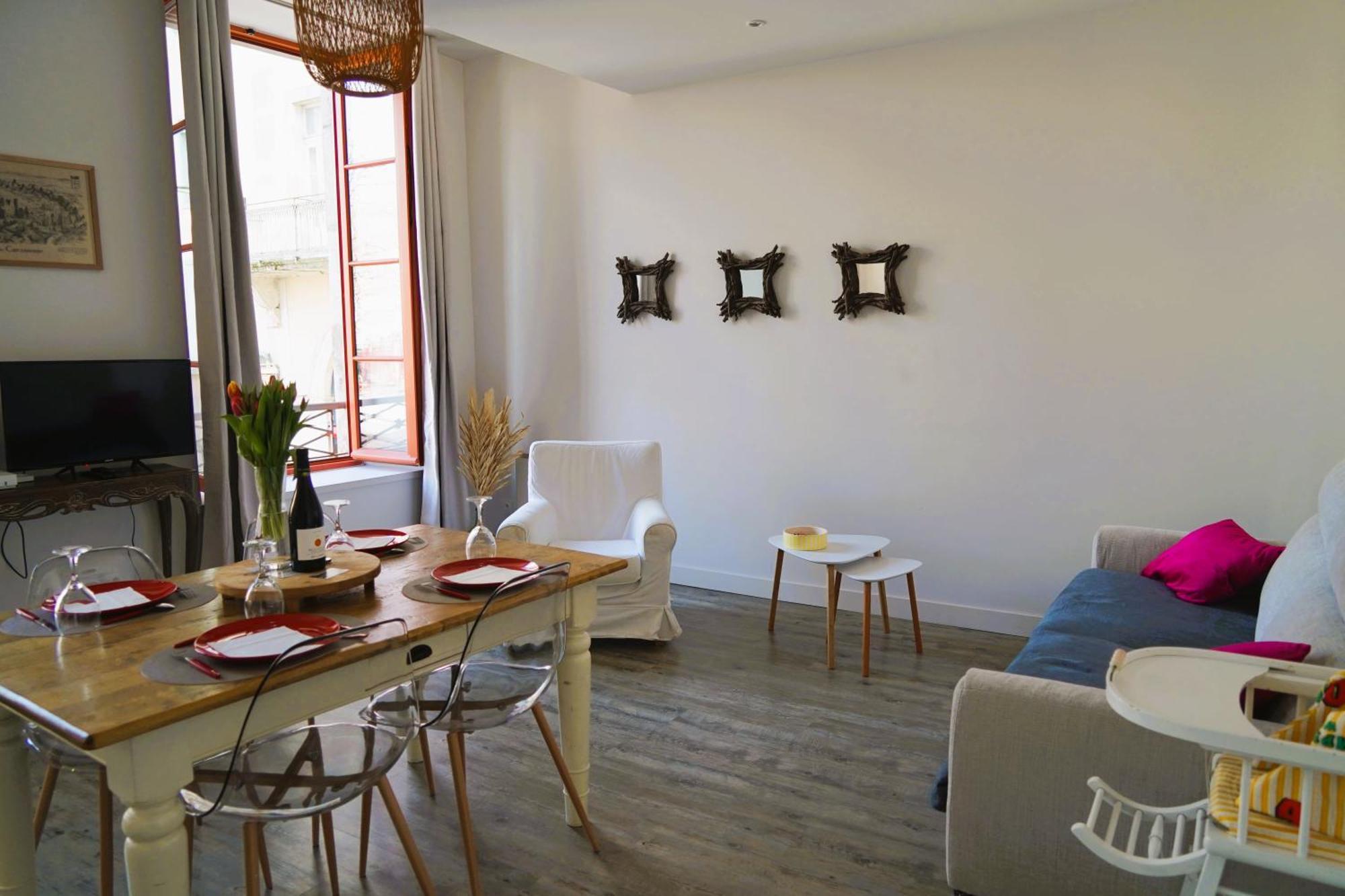 La Magie De Carnot Meuble De Tourisme 3 Etoiles Apartment Carcassonne Bagian luar foto